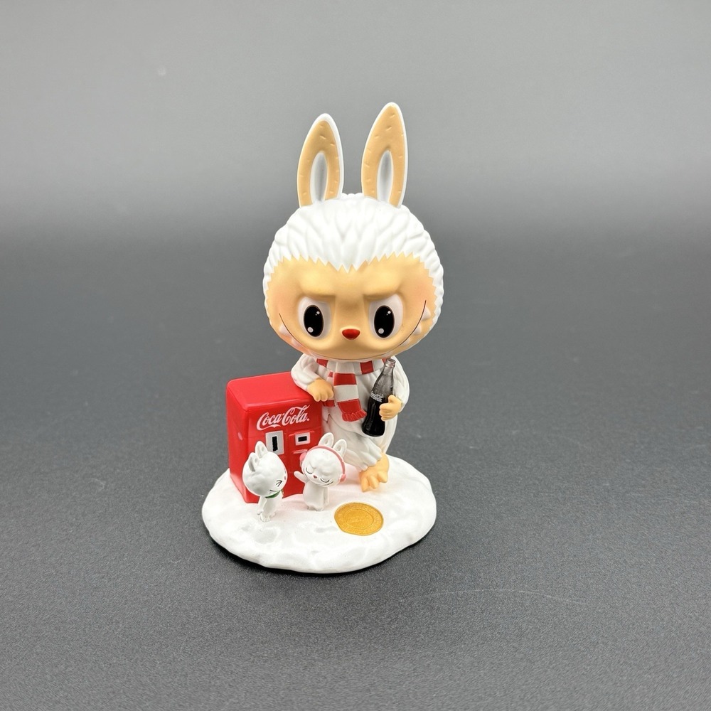 Labubu Coca-Cola Little Snowman Vinyl Figure Pop Mart The Monsters